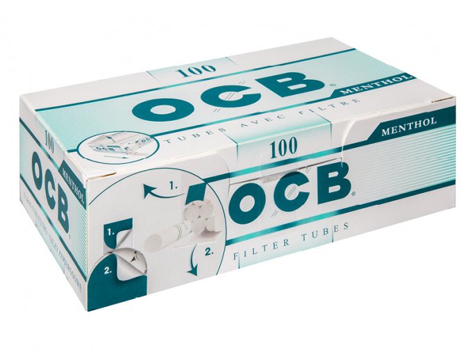 ocb menthol 100 huelsen 5er gebinde 2