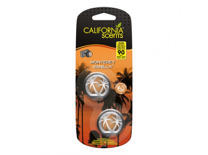 california scents mini diffuser monterey vanilla