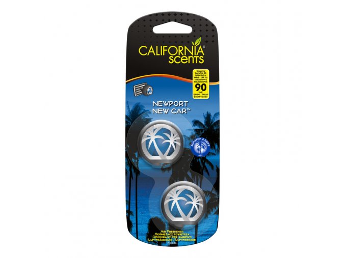 california scents mini diffuser new car