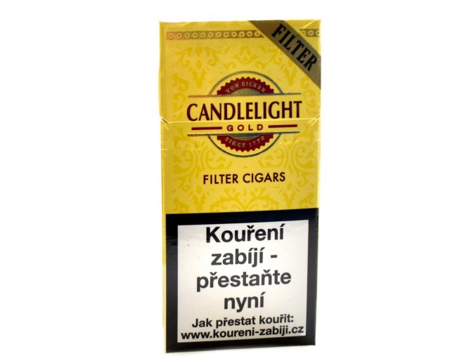 CANDLELIGHT Filter Gold 10ks MOC 100,-