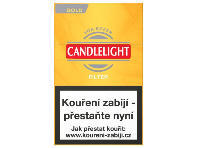 CANDLELIGHT Filter Gold 20ks MOC 200,-