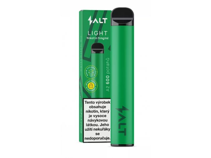SALT Switch LIGHT Apple Ice 9mg - jednorázová e-cigareta