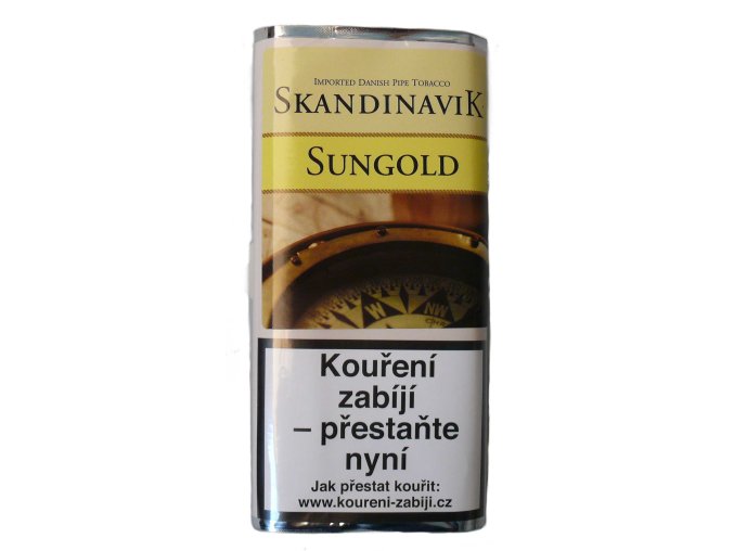 Dýmkový tabák Skandinavik Sungold 40g (MOC 350,-)