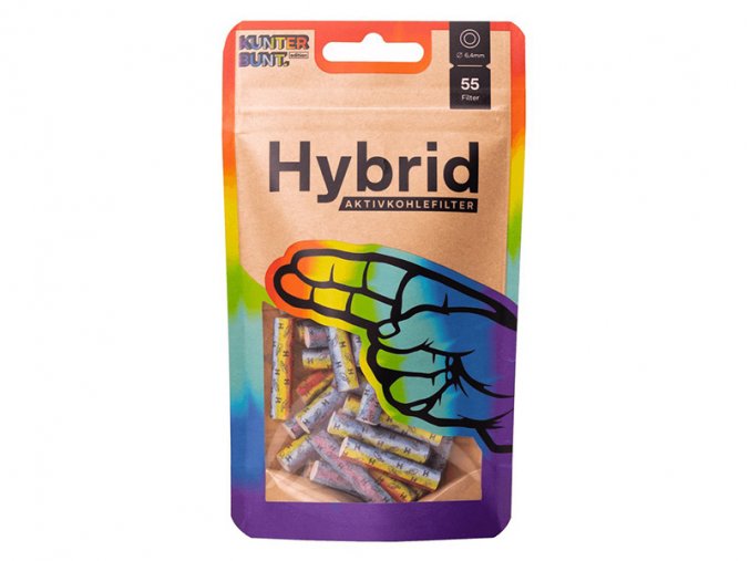 hybrid supreme rainbow filter o 64 mm 55 filter 1 beutel