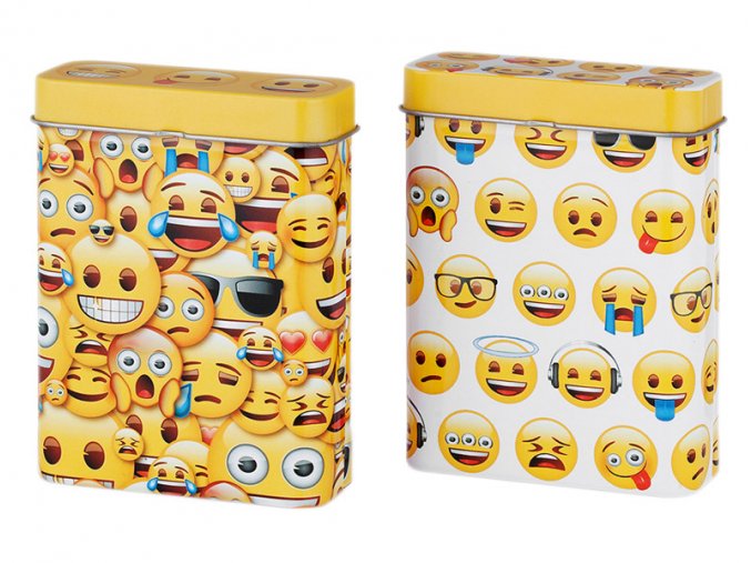 zigarettenboxen emojis metall fuer 20 zig 12er display