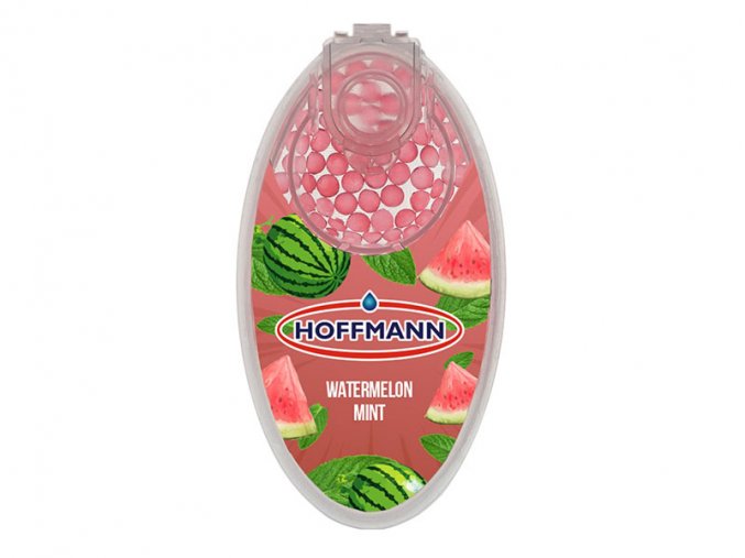 hoffmann aromakugeln watermelon mint wassermelone minze 1 packung mit 100 kugeln