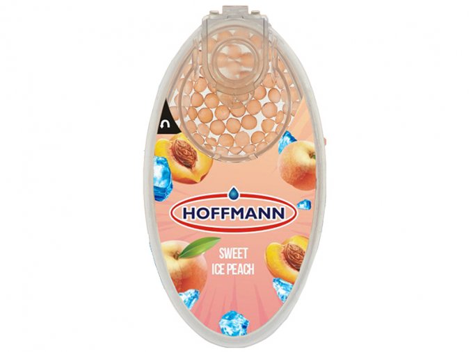 hoffmann aromakugeln sweet ice peach suesser eispfirsich 1 packung mit 100 kugeln