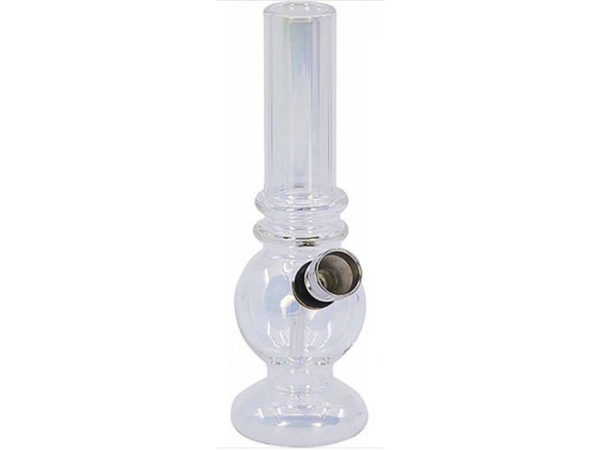 Mini Bong skleněný 15cm