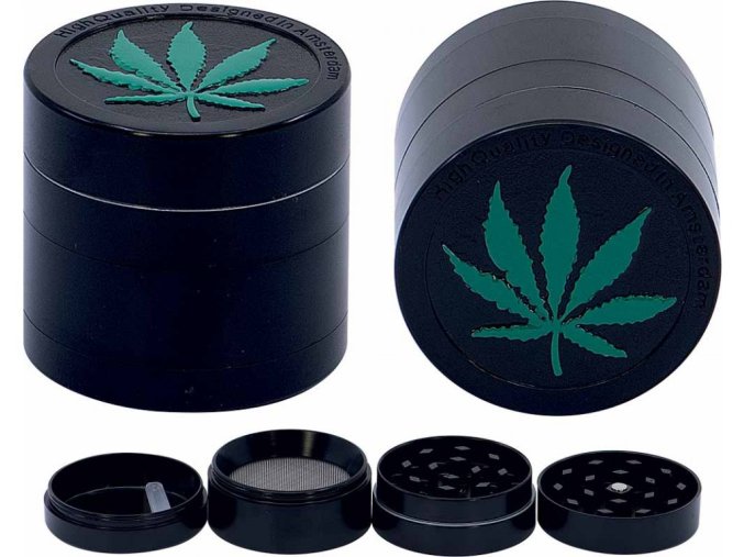 Drtička  4-dílná WEED GREEN ∅4cm