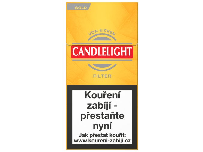 CANDLELIGHT Filter Gold 10ks MOC 110,-