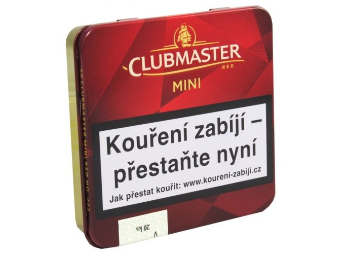 clubmaster mini red 20ks