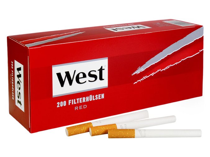 Dutinky WEST Red 200ks (QUALITY of GERMANY)