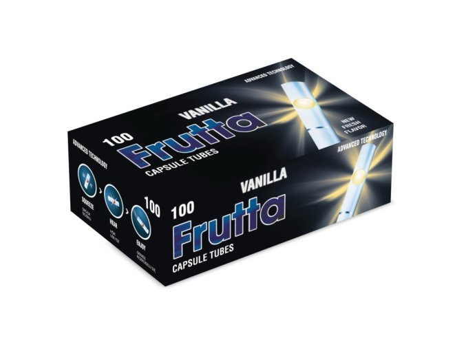 frutta vanilla click tubes filterhuelsen mit aroma 1 umkarton 1 ve