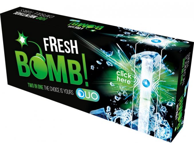 Práskací dutinky FRESH BOMB MENTHOL 100ks