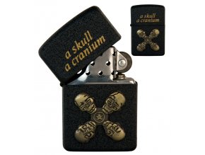 oil lighter black skull 012