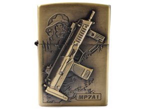 Benzínový zapalovač TOMMY GUN 01