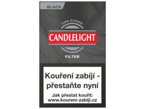CANDLELIGHT Filter Black 20ks (MOC 190,-)
