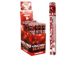 1 box cyclones clear cherry cones transparent pre rolled1