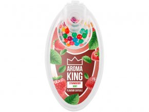 aroma king aromakugeln strawberry mint erdbeere minze