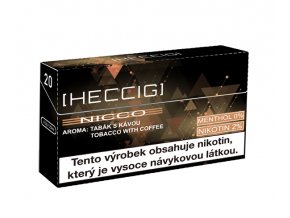 hecmaniacz heccig nicco napln do pristroje heat not burn kava krabicka