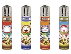 Zapalovač CLIPPER Lucky Cats