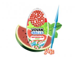 vovan aromaballs watermelon mint wassermelone mit minze 1 packung mit 100 kugeln