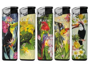 Jednorázový zapalovač X-LITE Birds Hologram