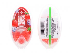 aroma king aromakugeln iced strawberry vereiste erdbeere