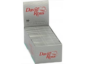 BOX (50x) Papírky David Ross Extra Thin