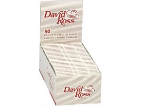 BOX (50x) Papírky David Ross Premium