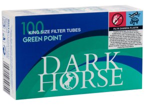 Dutinky s kapslí DARK HORSE Green Point Menthol 100ks