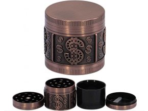 Drtička 4-dílná Dolars Bronze ∅4cm
