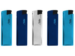 Zapalovač MATTEO Metal Case Blue