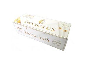 invictus filterhuelsen mit goldring langfilter 24mm 200er box 5 boxen 1 ve~2