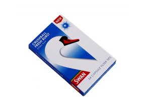 swan crushball fresh burst extra slim filter tips mit pfefferminz aroma 6 mm 1 display 20 beutel 1 ve~3