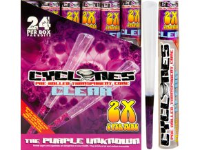 Cyclones Clear Purple 2ks