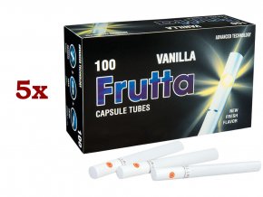 5x Práskací dutinky FRUTTA VANILLA 100ks