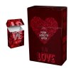 Cigaretové pouzdro s auto otevíráním LOVE HEARTS 03
