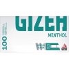 10x Cigaretové dutinky Gizeh Menthol 100ks