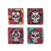 zigarettenetuis skulls flowers fuer 20 zig mit gummiband 4 fach sortiert 12er display~2