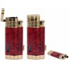 Tryskový zapalovač Lucca di Maggio 3x Red & Gold