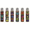 Zapalovač CLIPPER Pop Covers Cork Angry Tikis