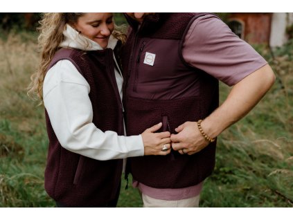 Vesta unisex HEAVEN vínovohnědá