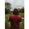 Unisex tričko bordo (32)