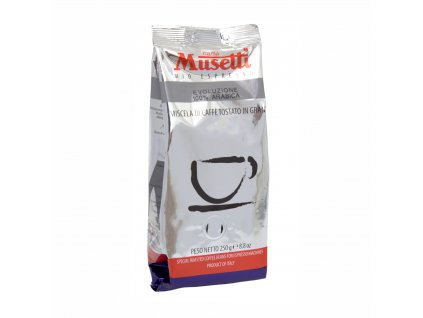 musetti 250 g zrnkova kava evoluzione