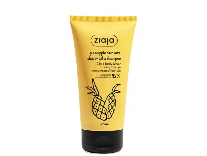 ziaja ananas sprchovaci gel a sampon 2v1