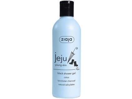 ziaja jeju blue teenage cierny sprchovaci gel