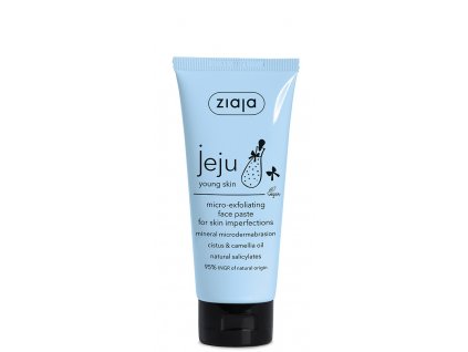 ziaja jeju blue teenage mikroexfoliacna pasta na nedokonalosti