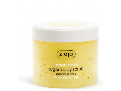 ziaja lemon cake citronovy kolac sprchovaci peeling na telo