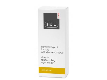 ziaja med dermatologicka kura s vitaminom C regeneracny nocny krem box